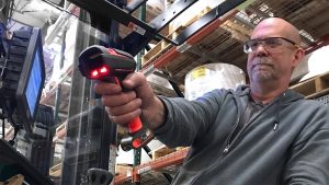 Honeywell Granit XP reachtruck scanner